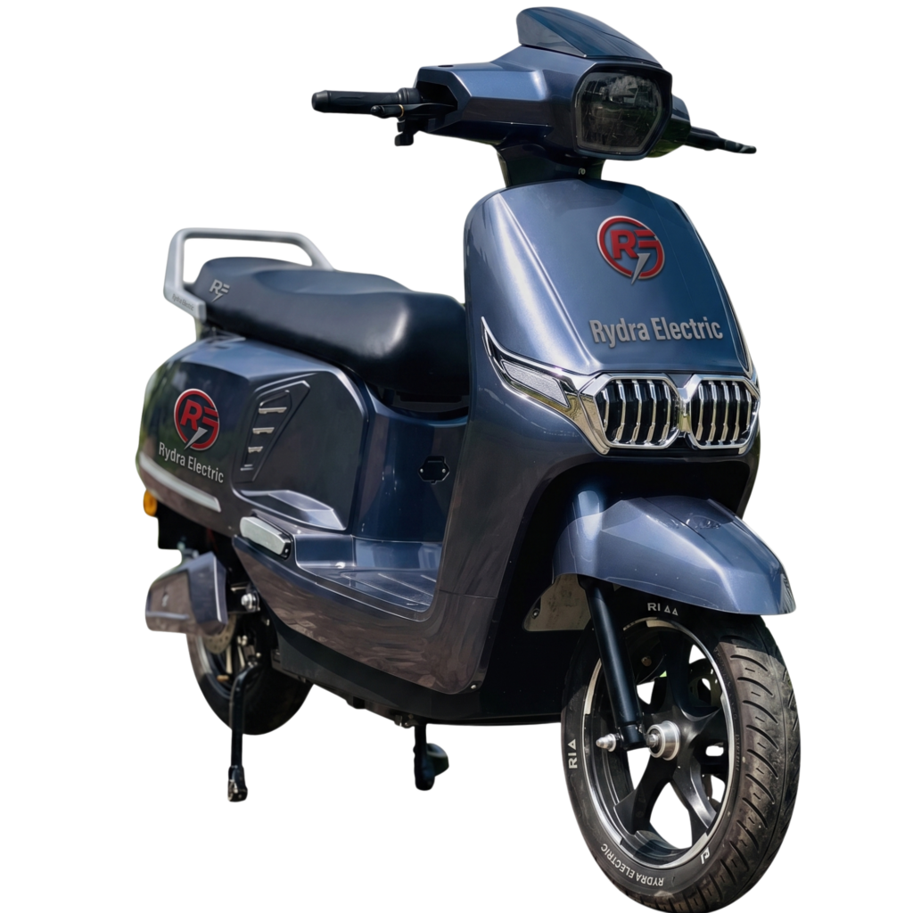Front view of Rydra Elite luxury electric scooter for city travel