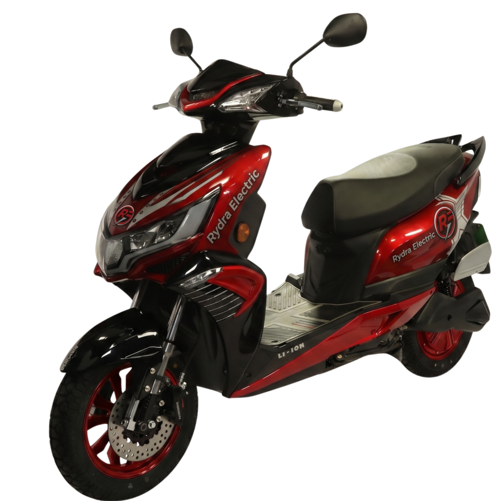 Front view of Rydra Spark electric scooter for daily city commuting